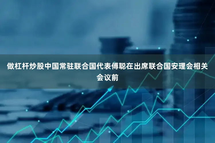 做杠杆炒股中国常驻联合国代表傅聪在出席联合国安理会相关会议前